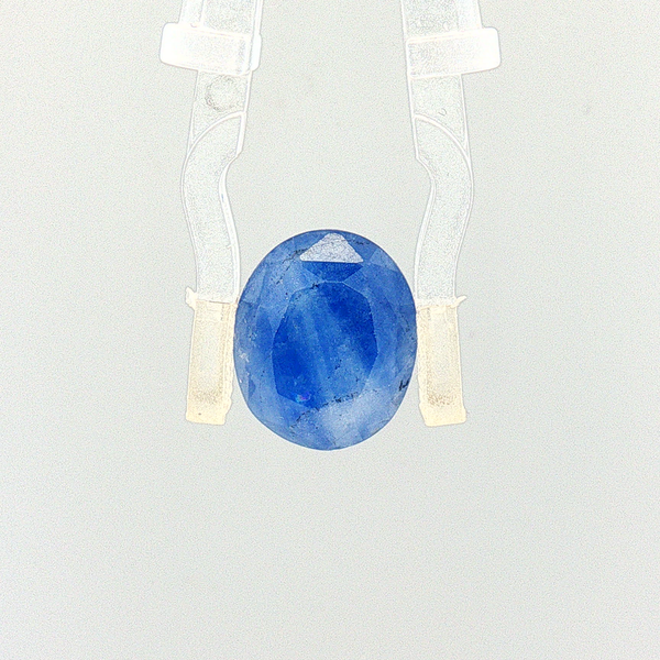 Blue Sapphire (Neelam) - 6.78 Carat (Certified)