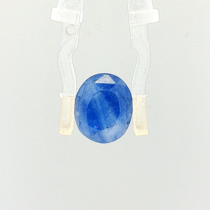 Blue Sapphire (Neelam) - 6.78 Carat (Certified)