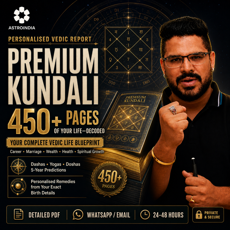 Premium Kundali - 450+ Pages