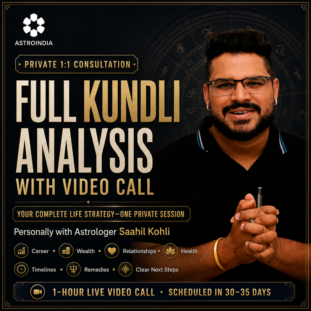 Full Kundli Analysis with Video Call