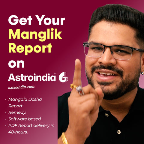 AstroIndia Manglik Dosha & Remedies Report