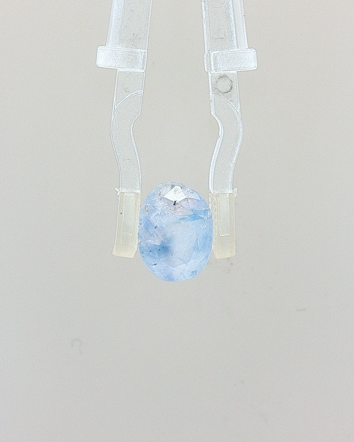 Kashmir Blue Sapphire (Neelam) - 5.72 Carat (IGITL Certified)