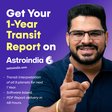 AstroIndia 1-Year Planetary Transit Report