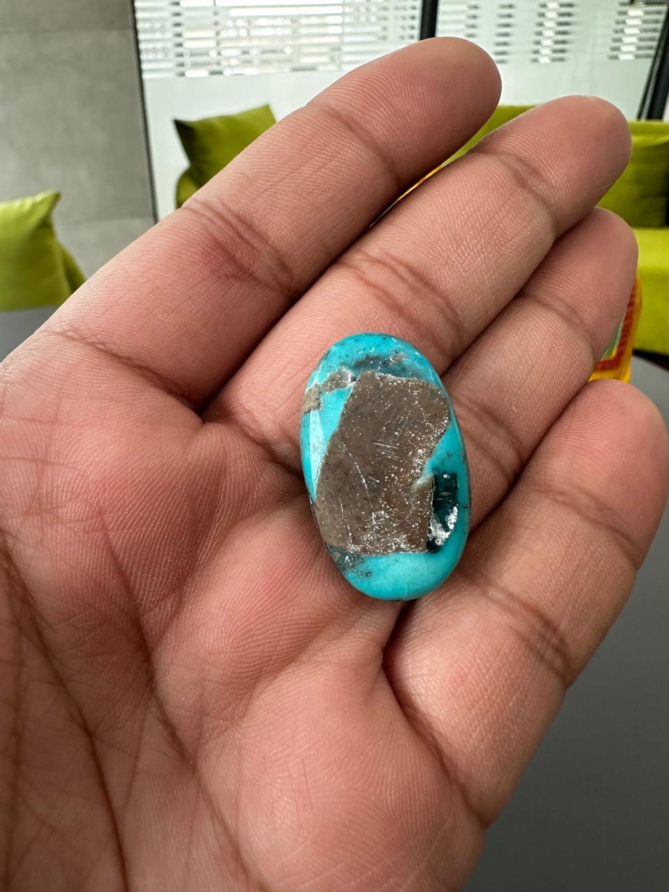 Natural Firoza (Turquoise) - 47.20 Carats