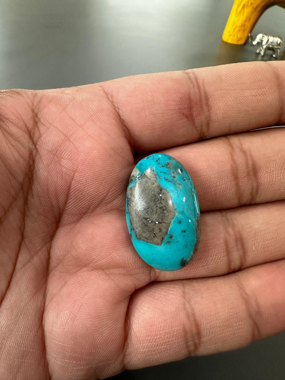 Natural Firoza (Turquoise) - 47.20 Carats