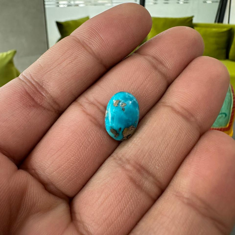 Natural Firoza (Turquoise) - 5.75 Carats
