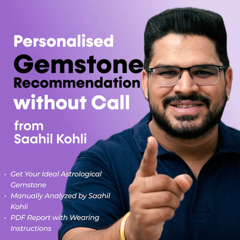 Gemstone Recommendation according to your Kundli