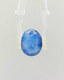 Blue Sapphire (Neelam) - 13.11 Carat (Certified)