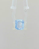 VIVID Ice Blue Sapphire (Neelam) - 4.02 Carat (Certified)