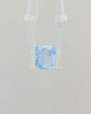 VIVID Ice Blue Sapphire (Neelam) - 4.02 Carat (Certified)