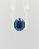 Blue Sapphire (Neelam) - 7.01 Carat (Certified)
