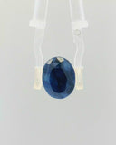 Blue Sapphire (Neelam) - 6.83 Carat (Certified)