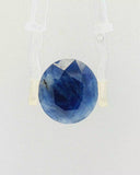 Blue Sapphire (Neelam) - 21.94 Carat (Certified)