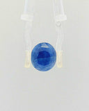 Blue Sapphire (Neelam) - 7.06 Carat (Certified)