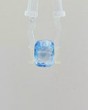 VIVID Ice Blue Sapphire (Neelam) - 6.89 Carat (Certified)