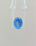 Blue Sapphire (Neelam) - 6.11 Carat (Certified)