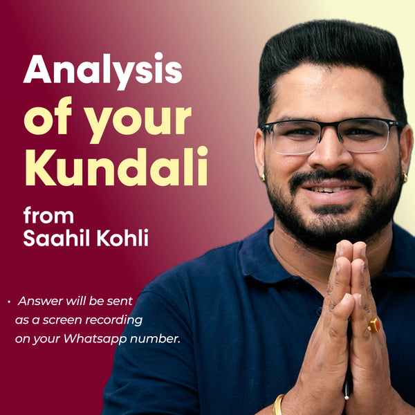 Single Question, Direct Answer from Astrologer Saahil Kohli